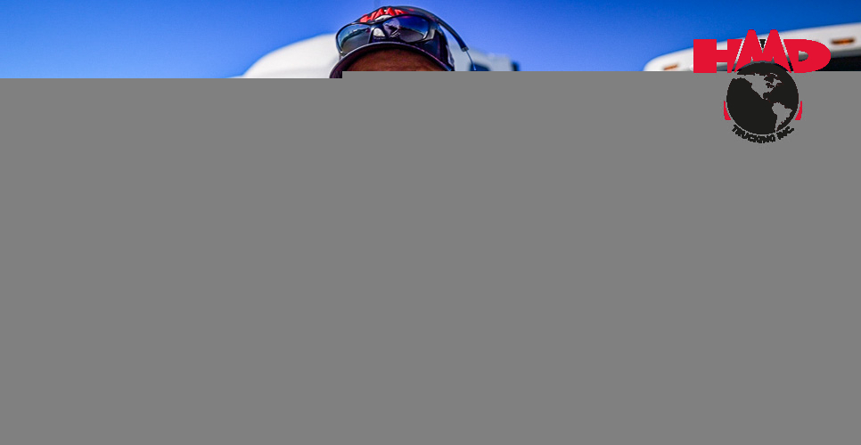 Truck Driver with Smartphone